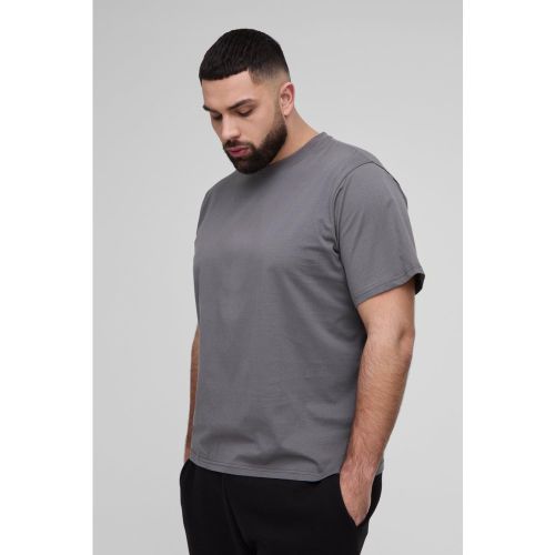 Grande taille - T-shirt large basique à col rond - XXXL - Boohooman - Modalova