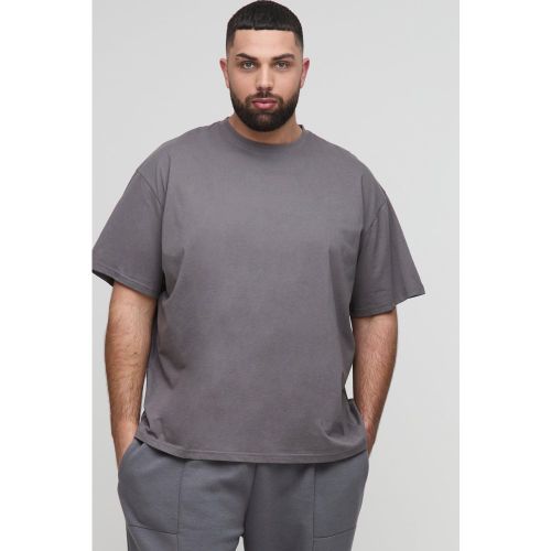 Grande taille - T-shirt oversize basique à col rond - XXXL - Boohooman - Modalova