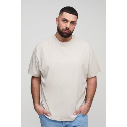 Grande taille - T-shirt oversize basique à col rond - XXXL - Boohooman - Modalova