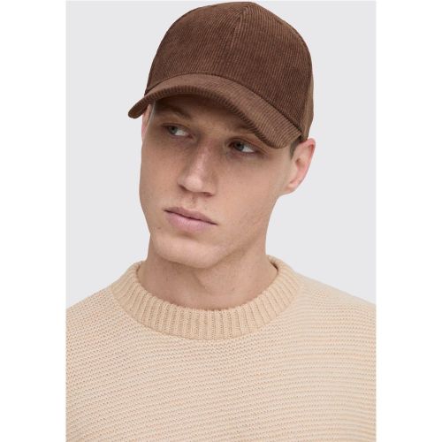 Casquette unie en velours côtelé - ONE SIZE - Boohooman - Modalova