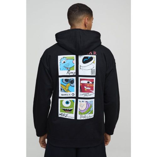 Sweat à capuche oversize à imprimé Disney Pixar - S - Boohooman - Modalova