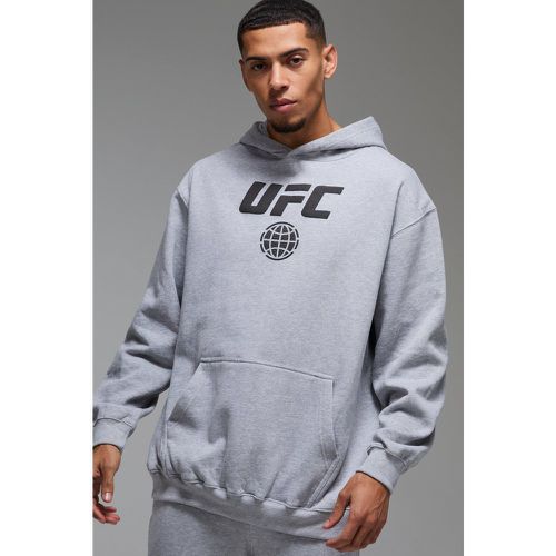 Sweat À Capuche Oversize Ufc À Imprimé - Man Active - M - boohoo - Modalova