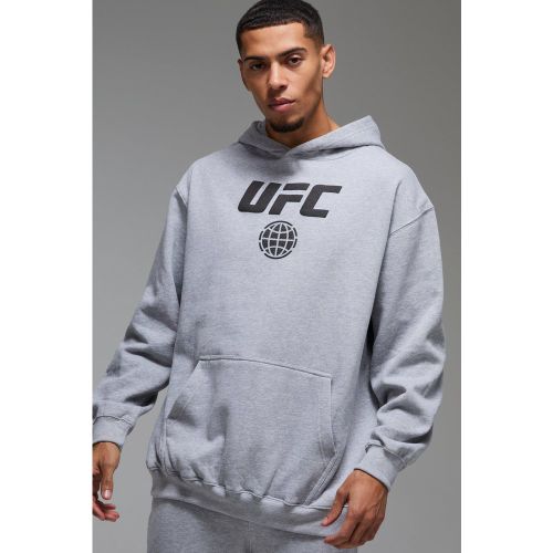 Sweat à capuche oversize UFC à imprimé - MAN Active - S - Boohooman - Modalova