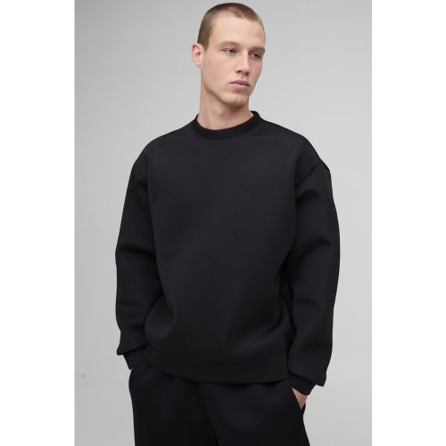 Sweat oversize à bordures contrastantes - S - Boohooman - Modalova