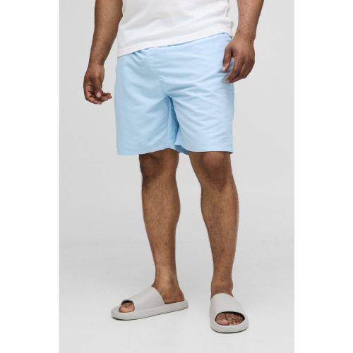 Grande taille - Short de bain long à logo - 2XL - Boohooman - Modalova