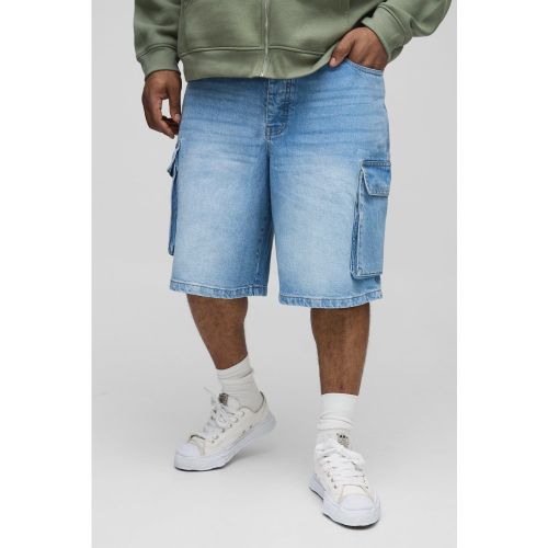 Grande taille - Bermuda cargo large - 38 - Boohooman - Modalova