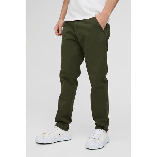 Pantalon Droit Chino - 34 - boohoo - Modalova