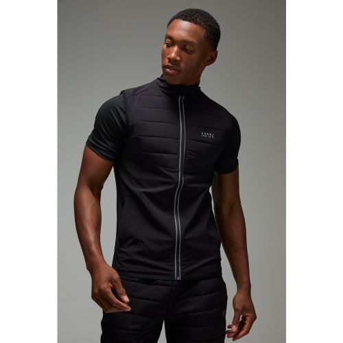 Veste matelassée sans manches - MAN Active - S - Boohooman - Modalova