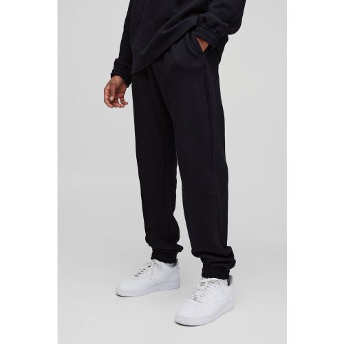 Tall - Jogging droit à motif jacquard - S - Boohooman - Modalova