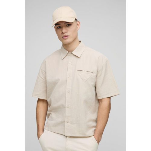 Chemise oversize à rayures - S - Boohooman - Modalova