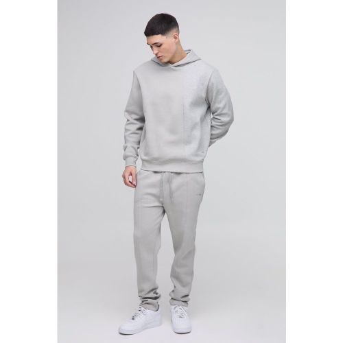 Survêtement à capuche color block - MAN - S - Boohooman - Modalova