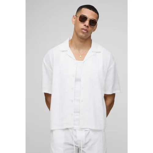 Chemise oversize épaisse - S - Boohooman - Modalova