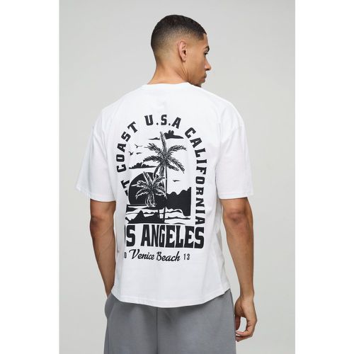 T-Shirt Oversize Los Angeles - L - boohoo - Modalova