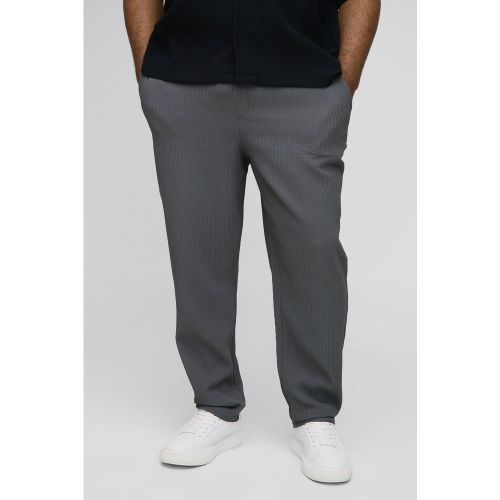 Grande taille - Pantalon fuselé plissé - XXXL - Boohooman - Modalova