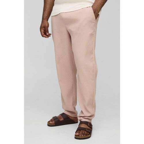 Grande taille - Pantalon slim plissé - XXXL - Boohooman - Modalova