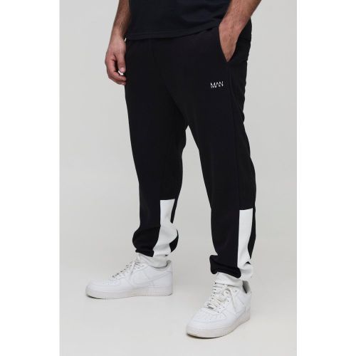 Grande taille - Jogging slim color block - MAN - XXXL - Boohooman - Modalova
