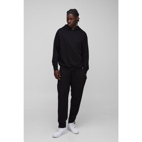 MAN. Ensemble basique à enfiler avec sweat à capuche et jogging - S - Boohooman - Modalova