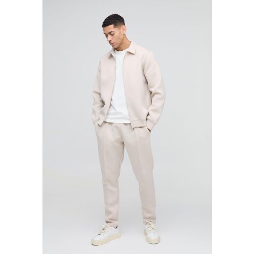 Ensemble avec veste Harrington et jogging homme - S - Boohooman - Modalova