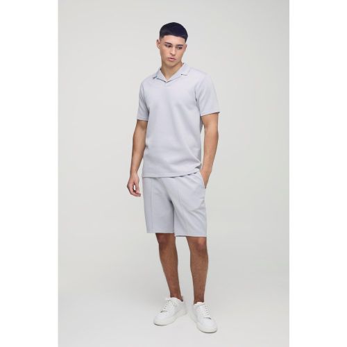 Ensemble avec polo cintré et short - S - Boohooman - Modalova