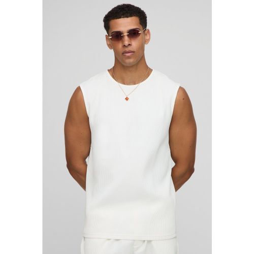 Débardeur plissé - S - Boohooman - Modalova