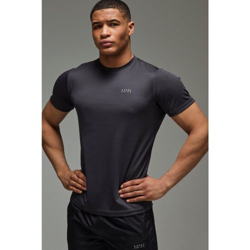T-shirt de sport léger à soufflet - MAN Active homme - S - Boohooman - Modalova