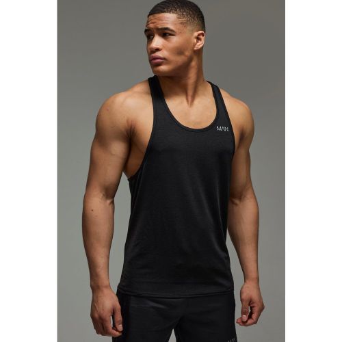 Débardeur léger à dos nageur - MAN Active homme - S - Boohooman - Modalova