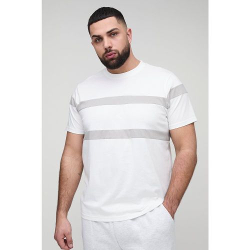 Grande taille - T-shirt color block - XXXL - Boohooman - Modalova