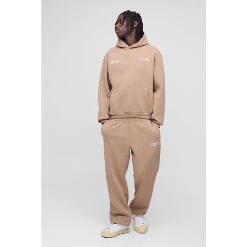 Survêtement oversize délavé - MAN - S - Boohooman - Modalova