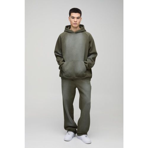 Sweat à capuche oversize délavé - MAN - S - Boohooman - Modalova