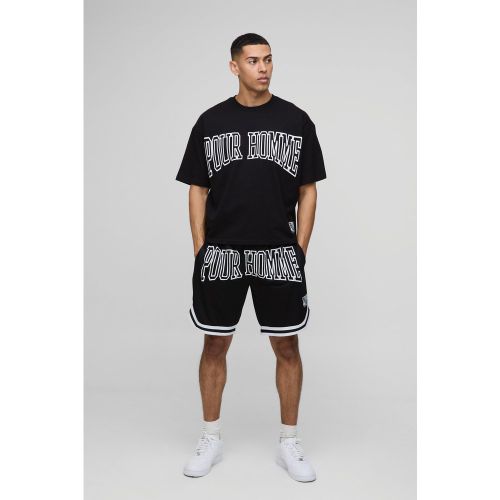 Ensemble de basket oversize avec short - S - Boohooman - Modalova
