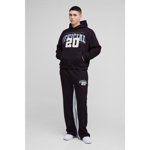 Survêtement oversize universitaire - Official - S - Boohooman - Modalova