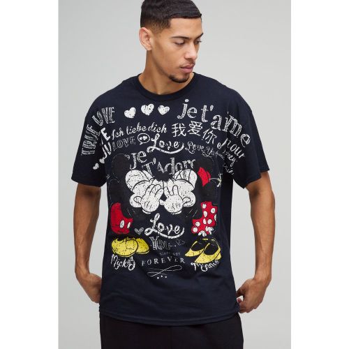 T-shirt oversize à coutures apparentes - S - Boohooman - Modalova