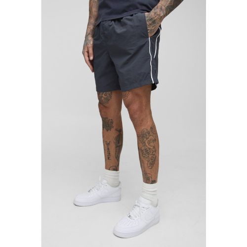 Tall - Short en nylon à surpiqûres - 2XL - Boohooman - Modalova