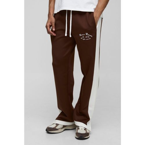 Jogging large à rayures - MAN - S - Boohooman - Modalova
