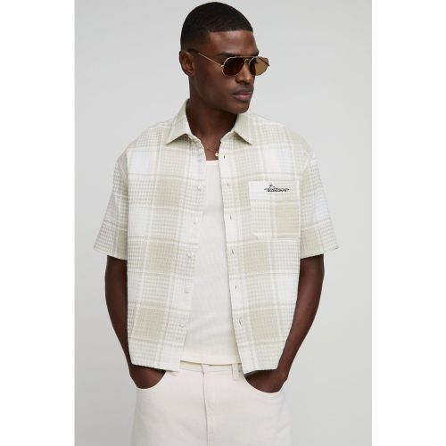 Chemise oversize à carreaux - MAN - S - Boohooman - Modalova