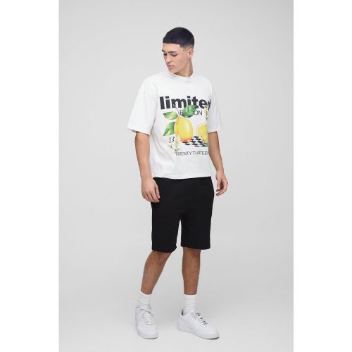 Ensemble avec t-shirt et short - Limited Edition - S - Boohooman - Modalova