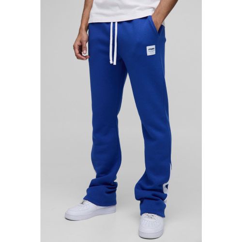 Jogging slim flare à soufflet - S - Boohooman - Modalova