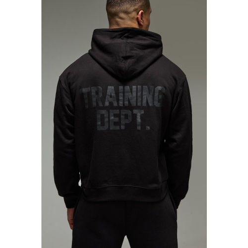 Sweat à capuche oversize à slogan - MAN Active - S - Boohooman - Modalova