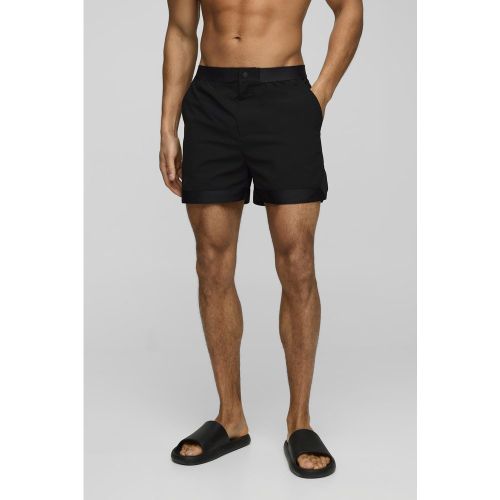 Short de bain habillé à taille fixe - S - Boohooman - Modalova