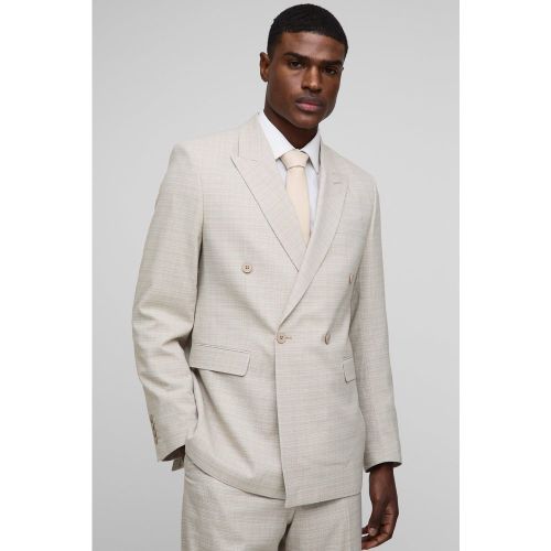 Veste de costume ample croisée - 34 - Boohooman - Modalova