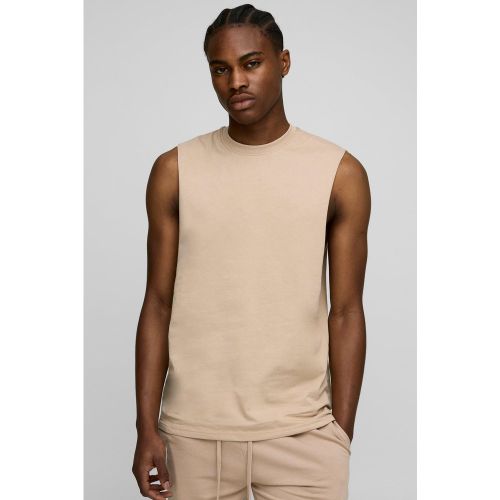 Débardeur basique à emmanchures larges - S - Boohooman - Modalova