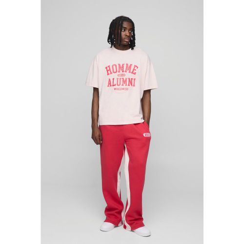 Ensemble oversize avec t-shirt et jogging - S - Boohooman - Modalova