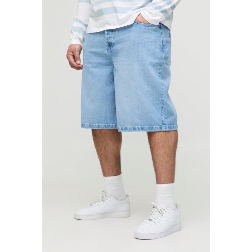 Grande taille - Bermuda large à coutures contrastantes - 38 - Boohooman - Modalova