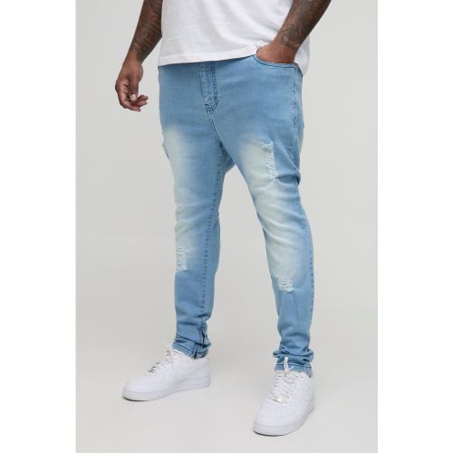 Grande taille - Jean super skinny - 38 - Boohooman - Modalova