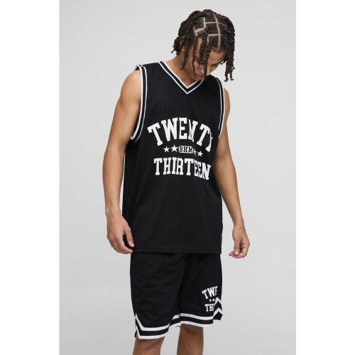 Ensemble oversize avec débardeur et short - S - Boohooman - Modalova