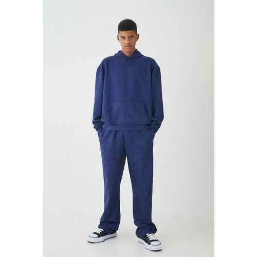 Tall - Survêtement oversize en faux daim - S - Boohooman - Modalova