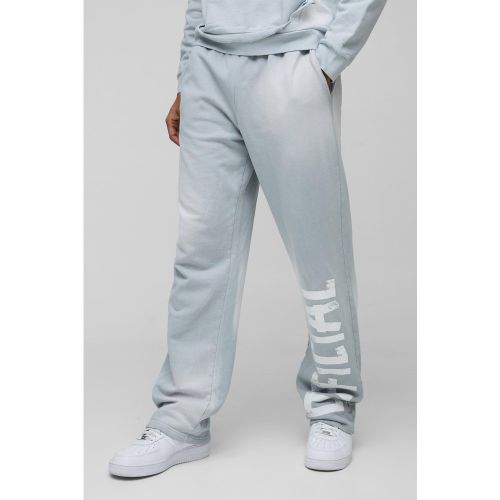 Jogging large délavé - Official - S - Boohooman - Modalova
