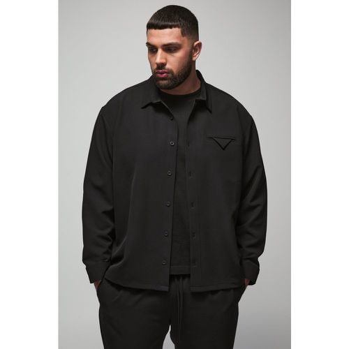 Grande taille - Chemise oversize stretch - XXXL - Boohooman - Modalova