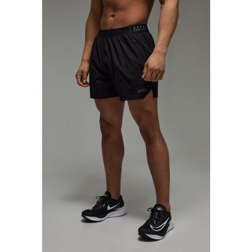 Short de sport à logo - MAN Active - M - Boohooman - Modalova