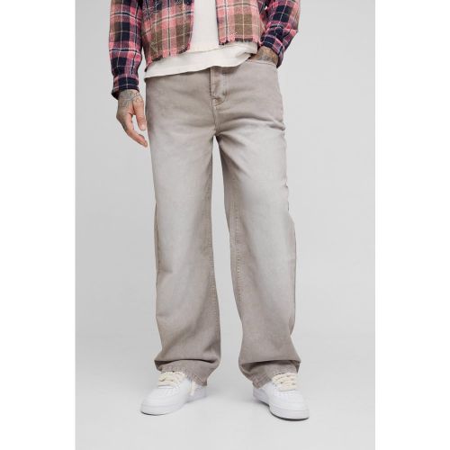 Tall - Jean large délavé - 30 - Boohooman - Modalova